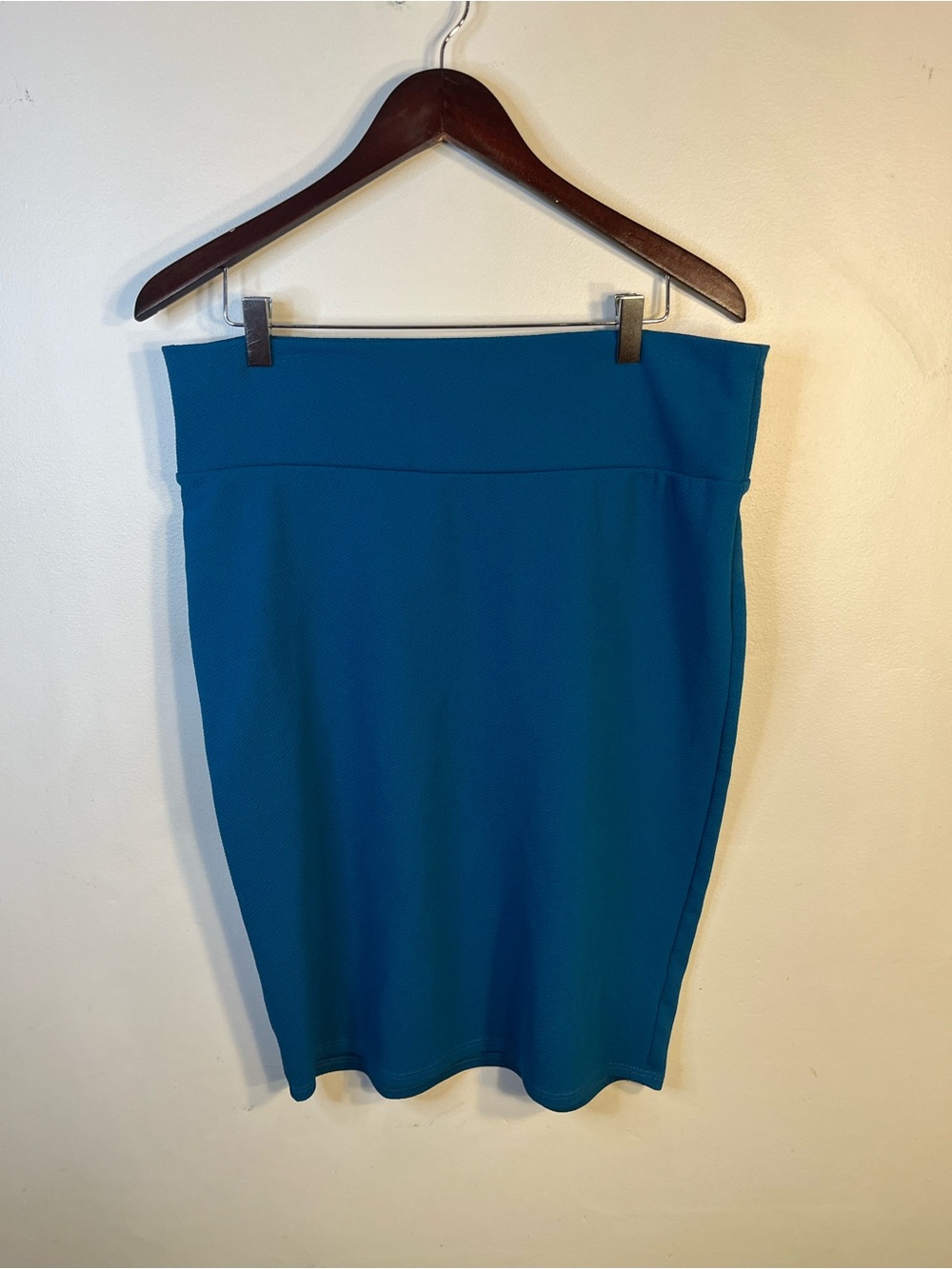Teal Pencil Skirt Lularoe Simply Comfortable Women’s XL